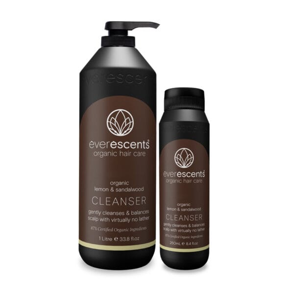 Everescents Organic Lemon And Sandalwood Cleanser 250ml