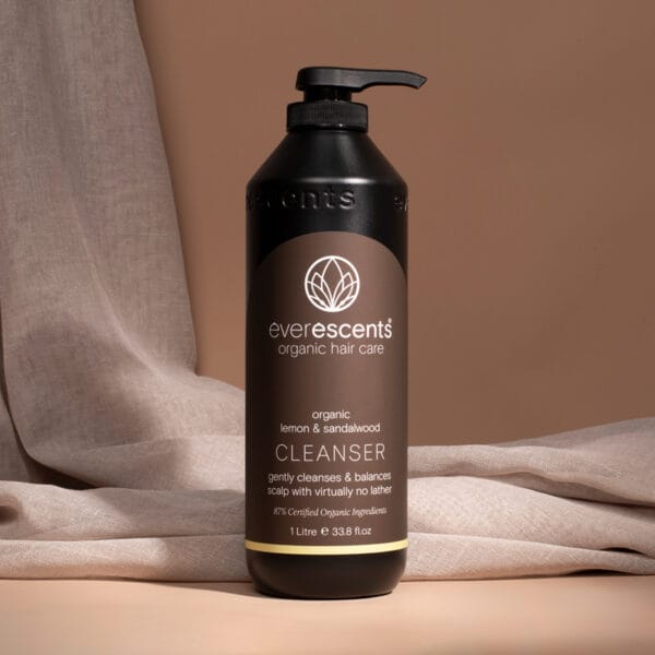 Everescents Organic Lemon And Sandalwood Cleanser 250ml - Image 4