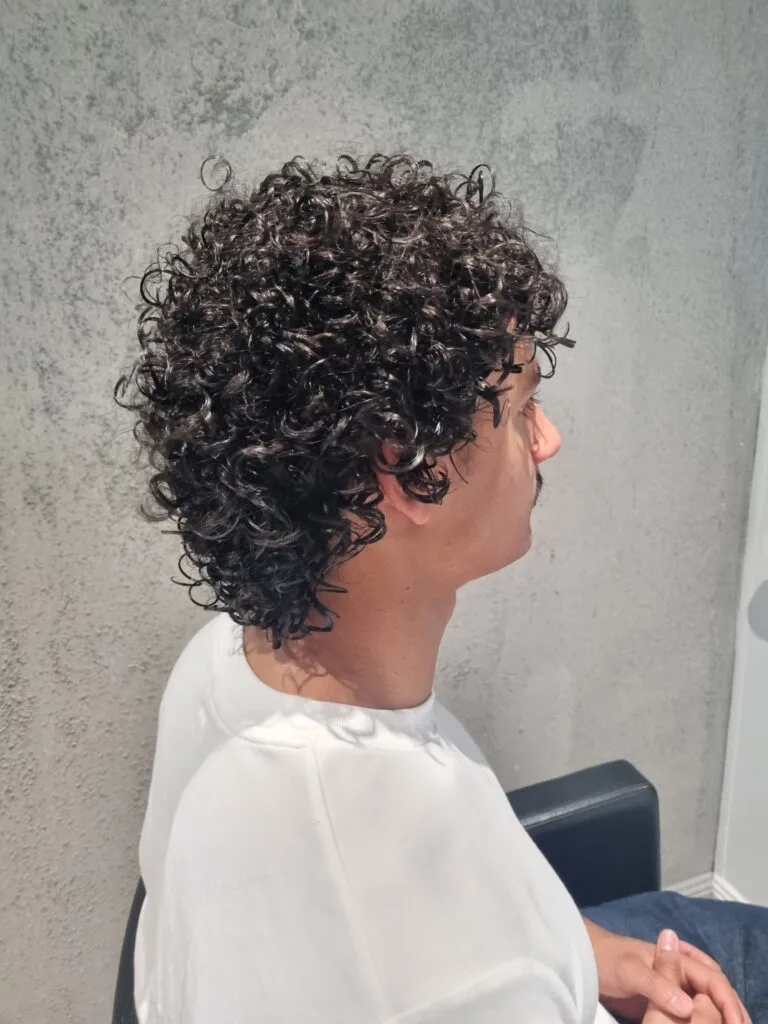 Curly Cut after transformation