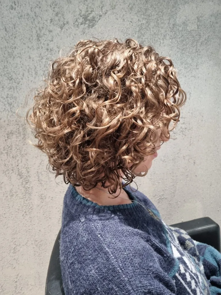 Curly Cut Sunshine Coast after transformation